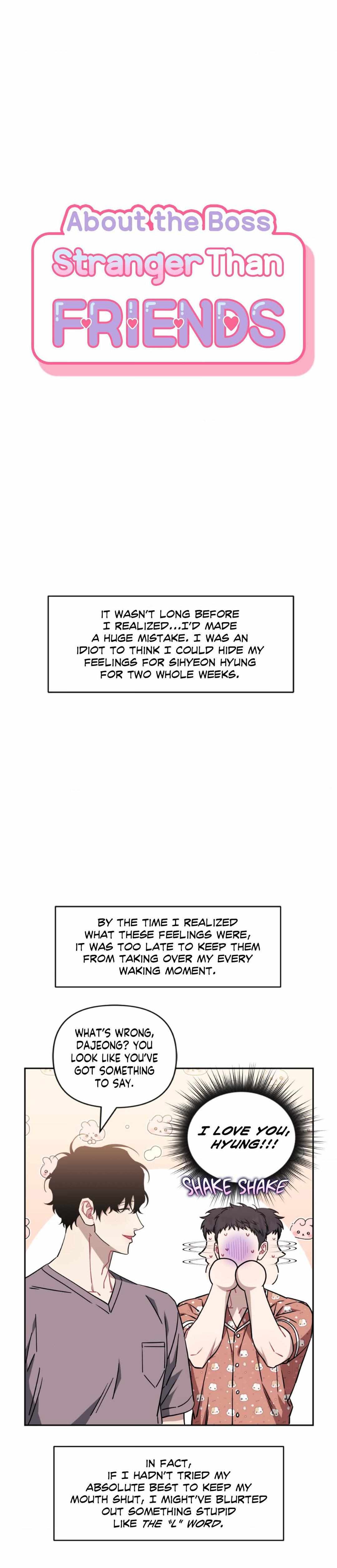 Read Stranger Than Friends Manga Online
