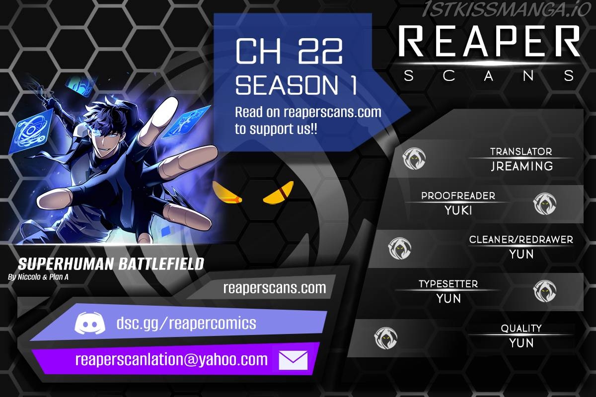 Read Superhuman Battlefield Manga Online