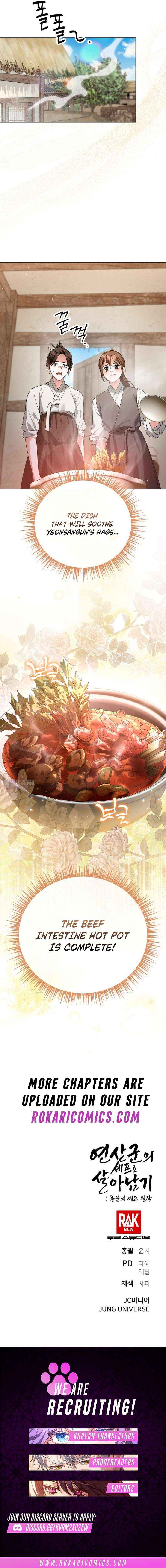 Read Surviving As The Tyrant’s Chef Manga Online