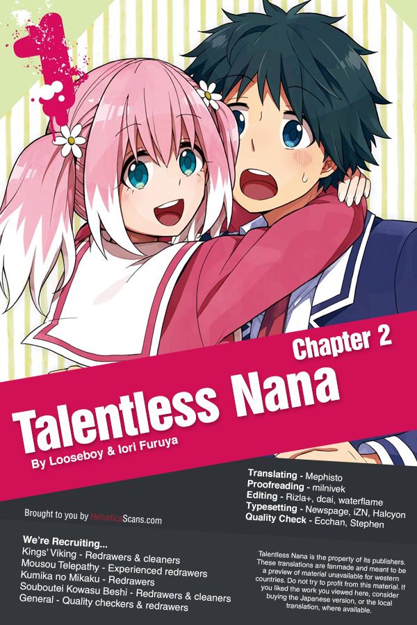 Read Talentless Nana Manga Online