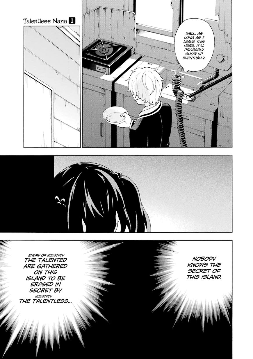 Read Talentless Nana Manga Online