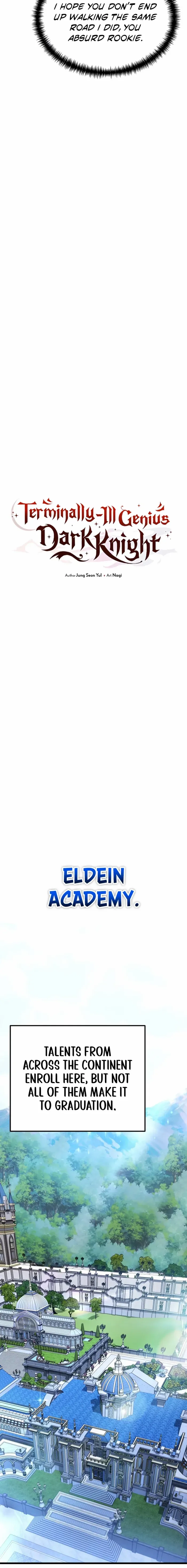 Read Terminally-Ill Genius Dark Knight Manga Online