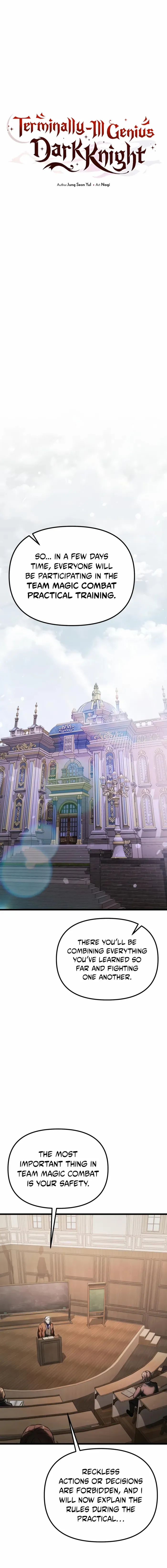 Read Terminally-Ill Genius Dark Knight Manga Online