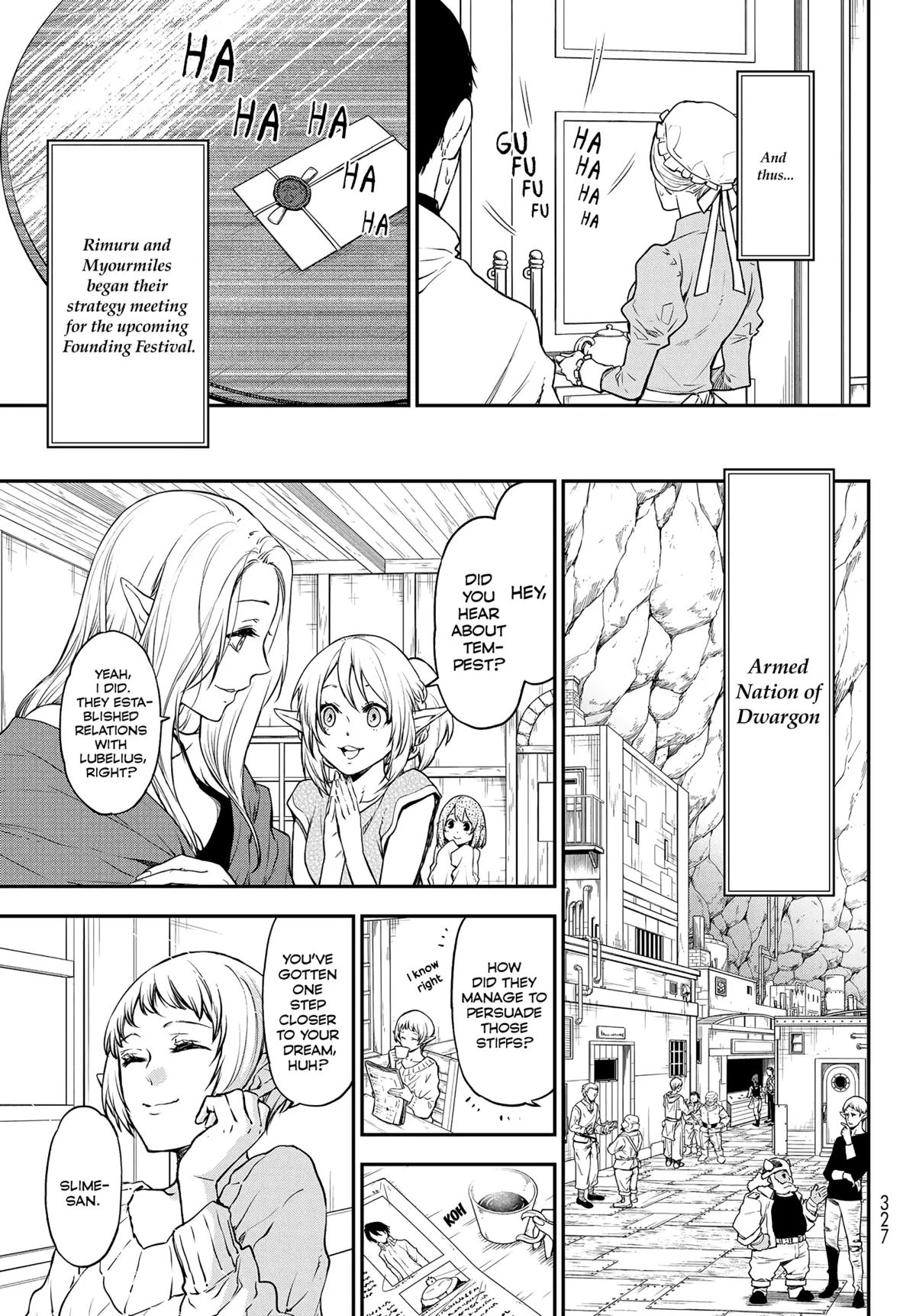 Read That Time I Got Reincarnated as a Slime Manga Online