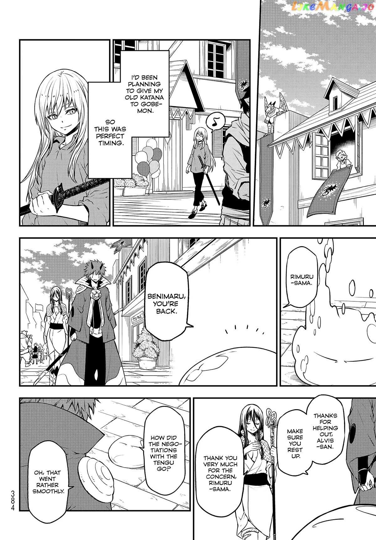 Read That Time I Got Reincarnated as a Slime Manga Online