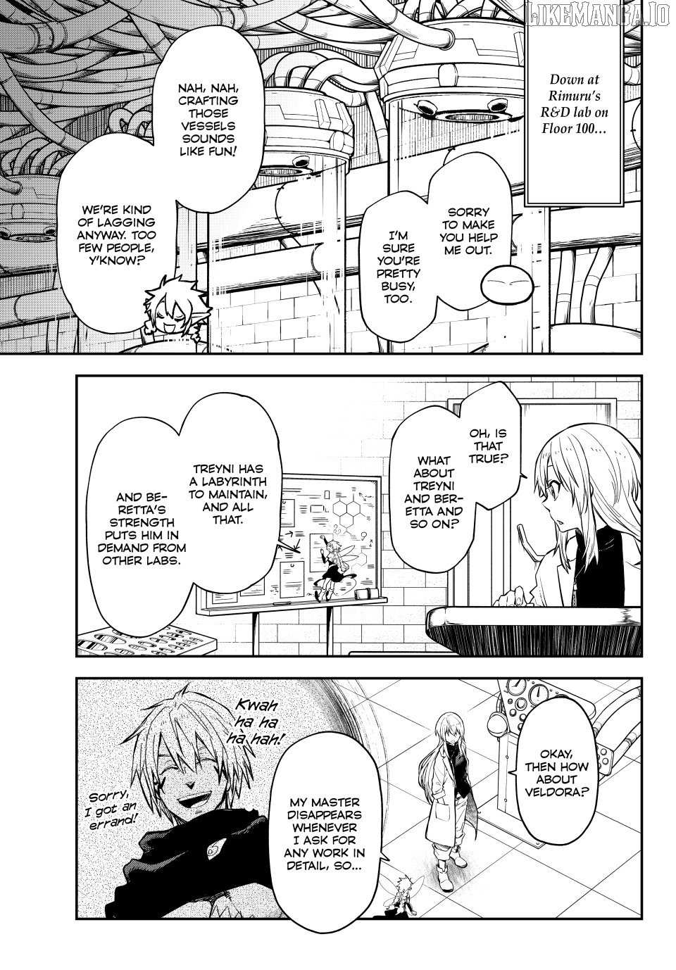 Read That Time I Got Reincarnated as a Slime Manga Online