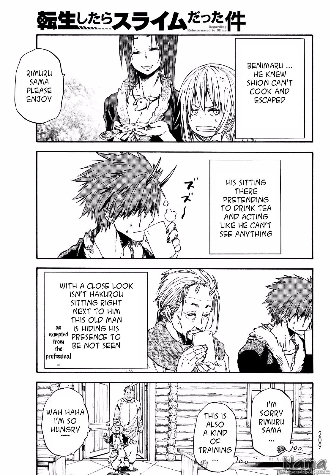 Read That Time I Got Reincarnated as a Slime Manga Online