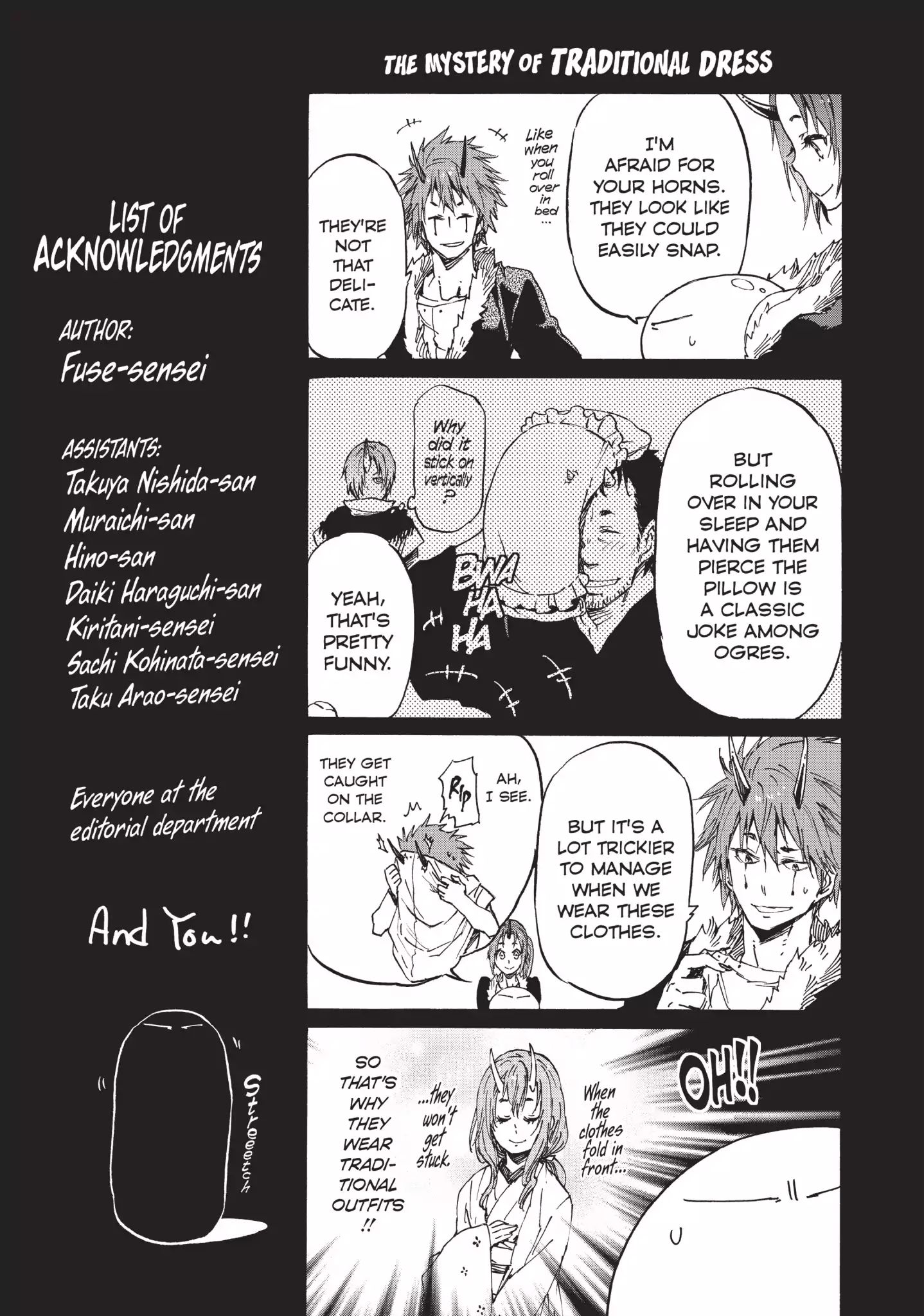 Read That Time I Got Reincarnated as a Slime Manga Online