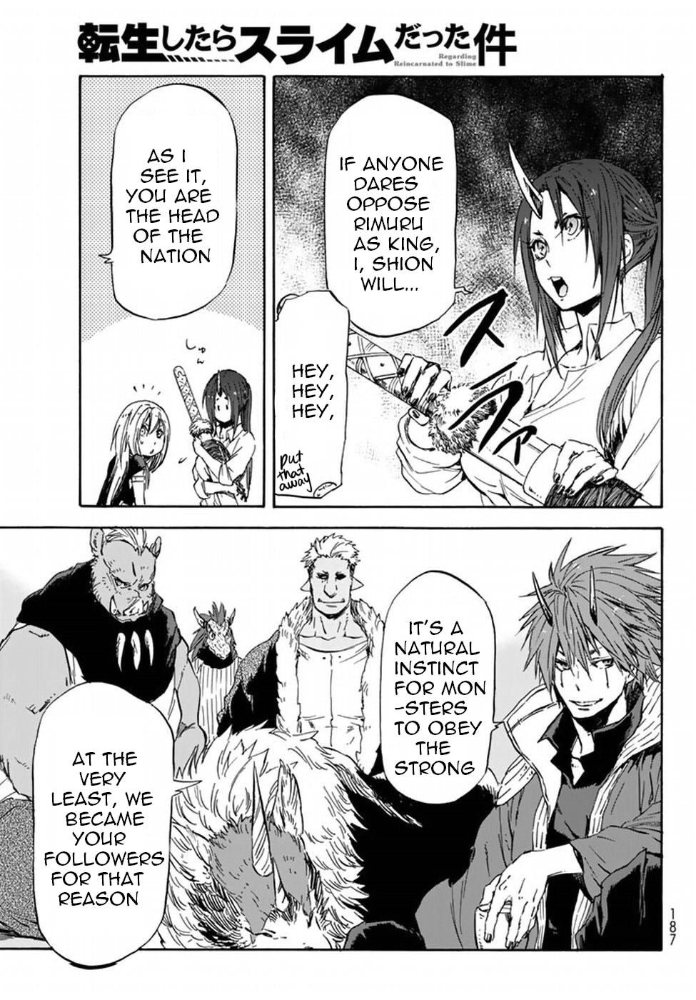 Read That Time I Got Reincarnated as a Slime Manga Online