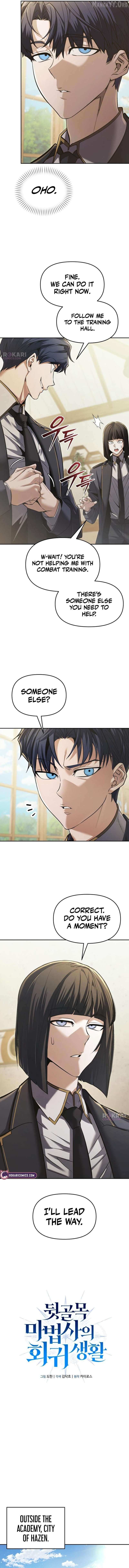 Read The Back-Alley Mage’s Return Manga Online