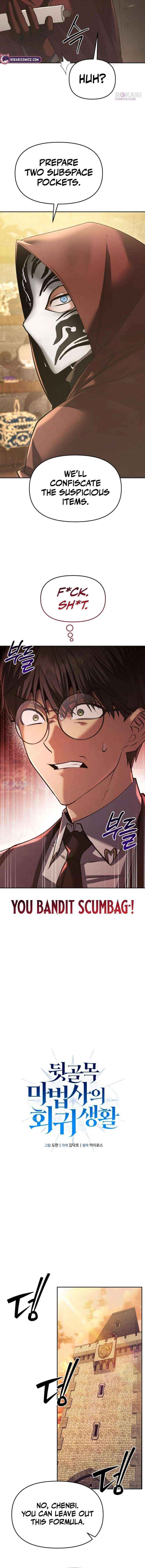 Read The Back-Alley Mage’s Return Manga Online