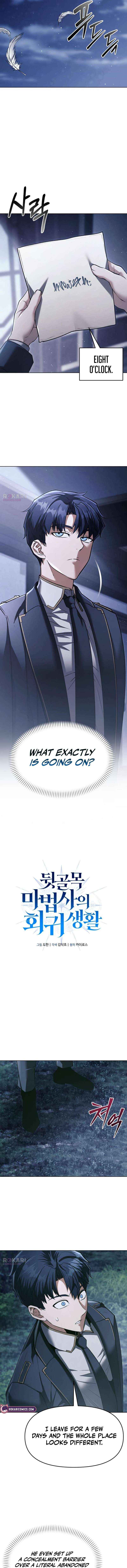 Read The Back-Alley Mage’s Return Manga Online