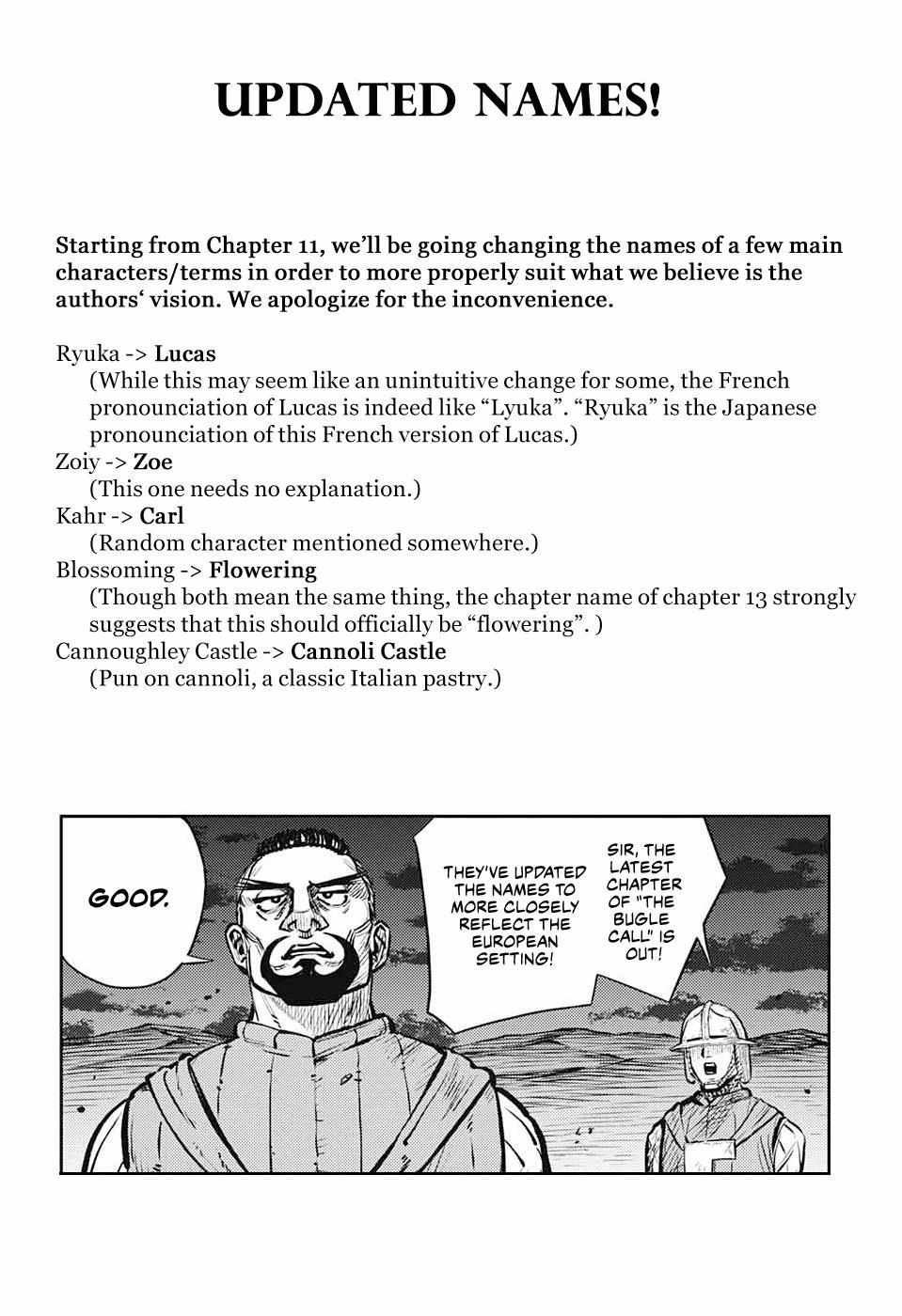 Read The Bugle Call Manga Online