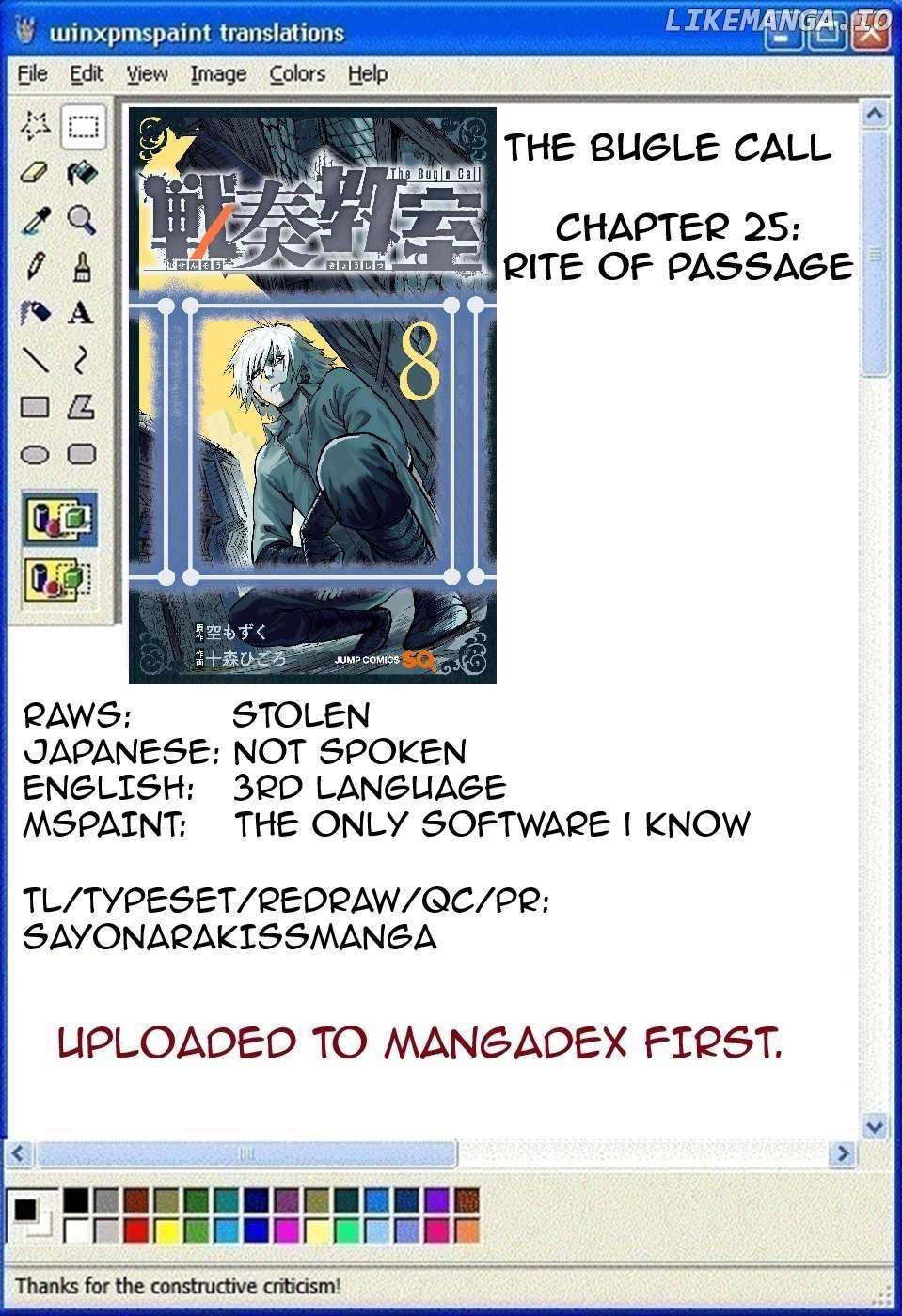 Read The Bugle Call Manga Online