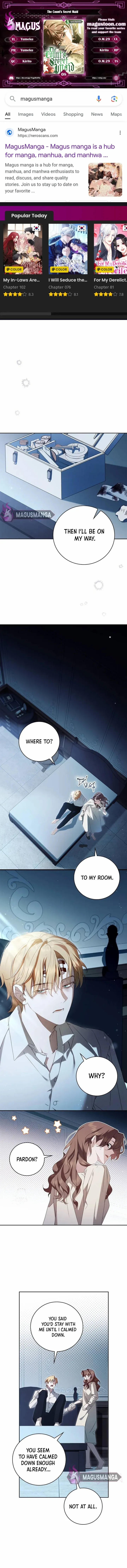 Read The Count’s Secret Maid Manga Online