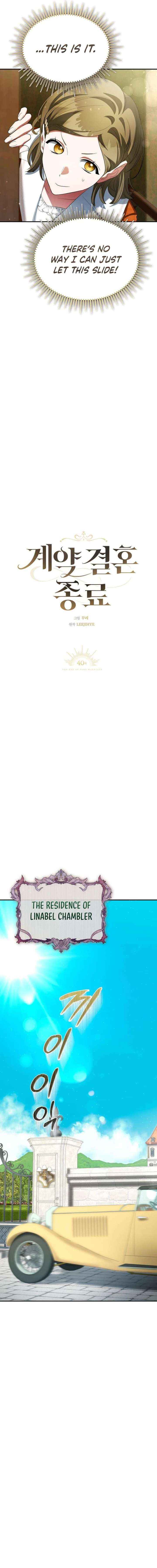 Read The End of a Fake Marriage Manga Online