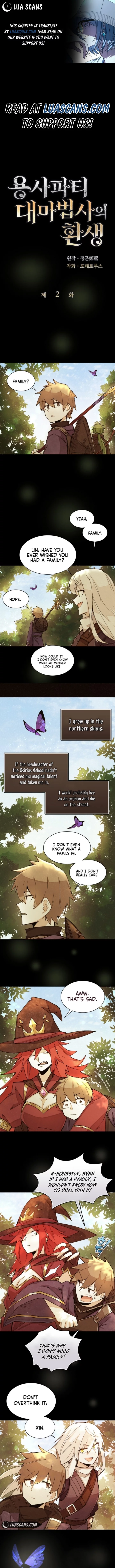 Read The Great Mage of the Hero’s Party Reincarnates Manga Online