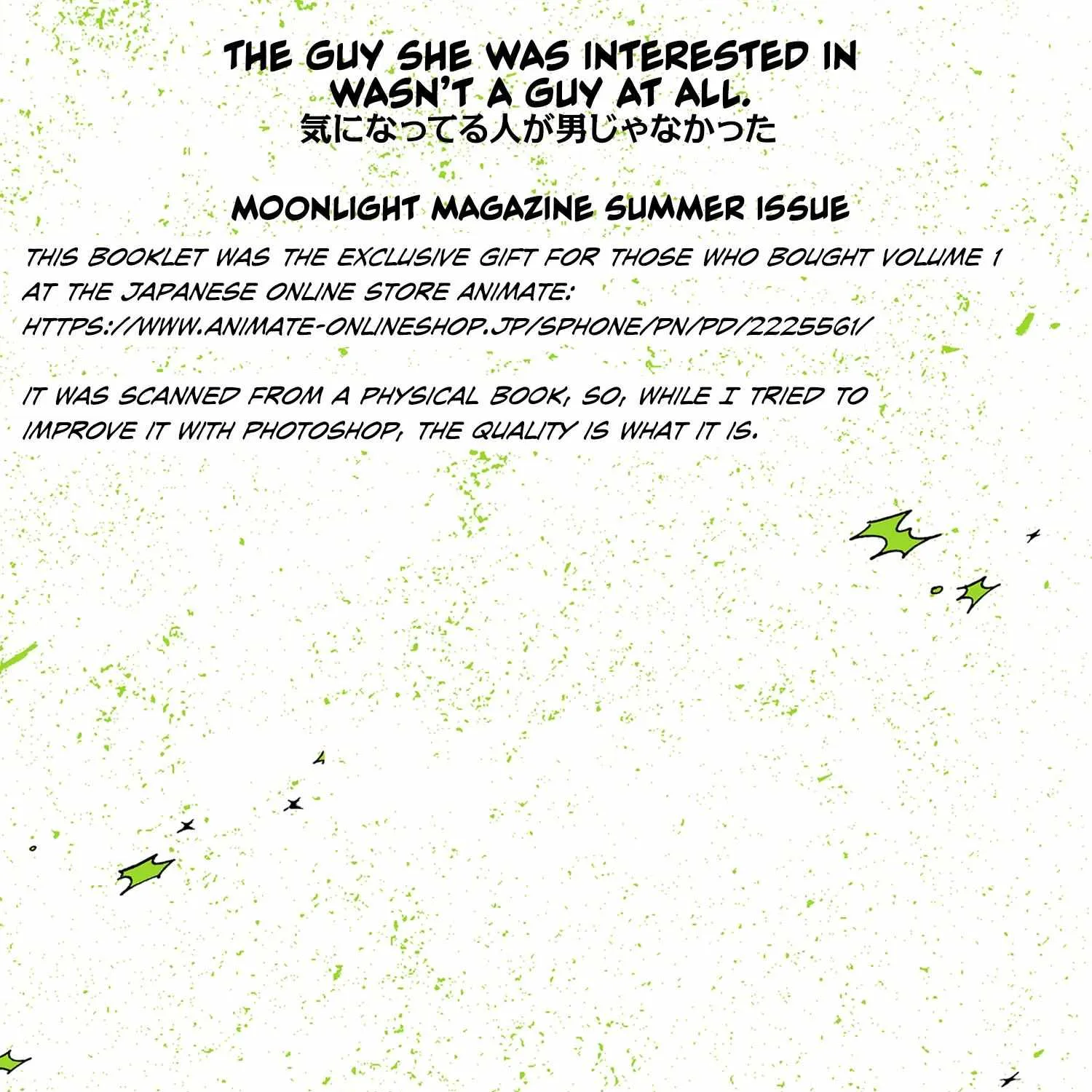 Read The Guy She Was Interested in Wasn't a Guy At All Manga Online