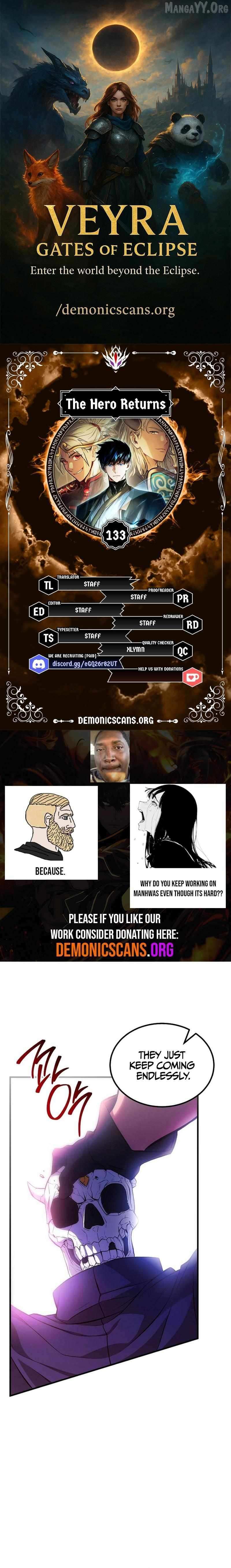 Read The Hero Returns Manga Online