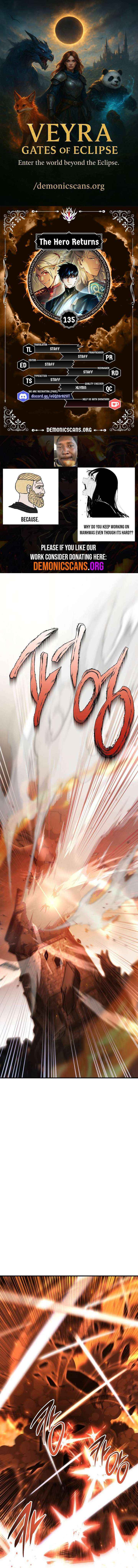 Read The Hero Returns Manga Online