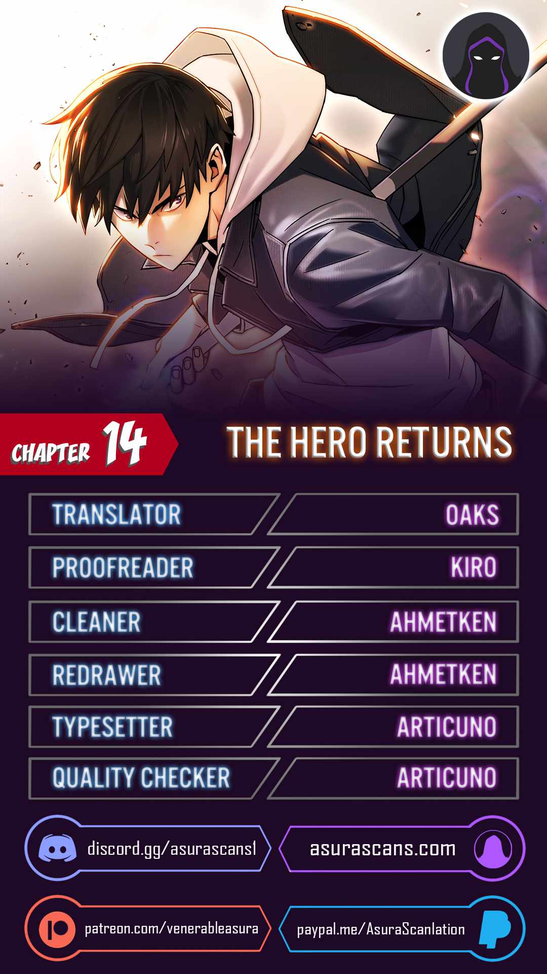 Read The Hero Returns Manga Online
