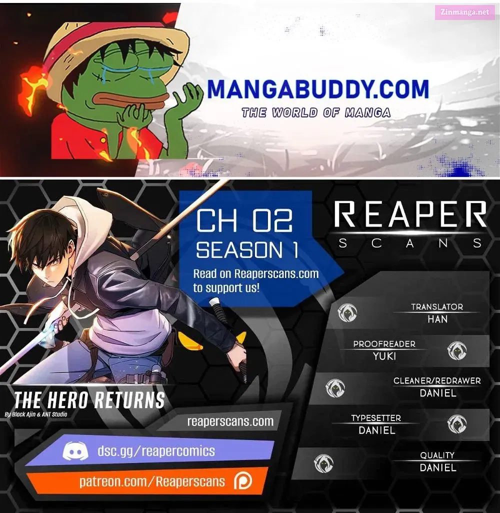 Read The Hero Returns Manga Online