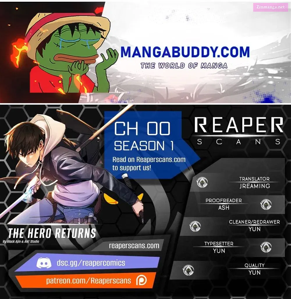 Read The Hero Returns Manga Online