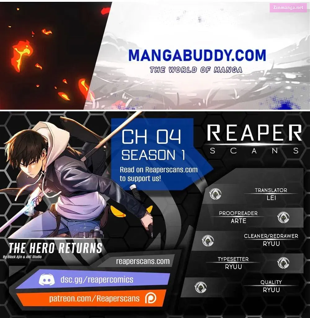Read The Hero Returns Manga Online