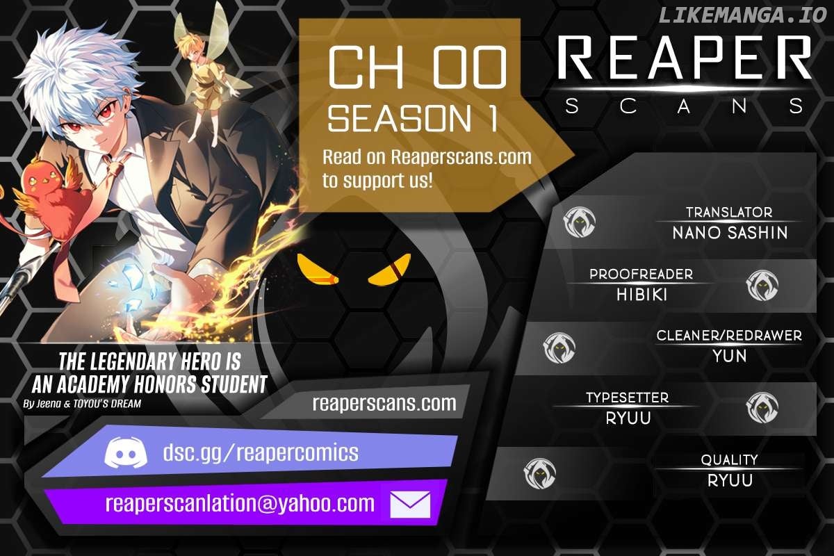 Read The Legendary Hero is an Academy Honors Student Manga Online