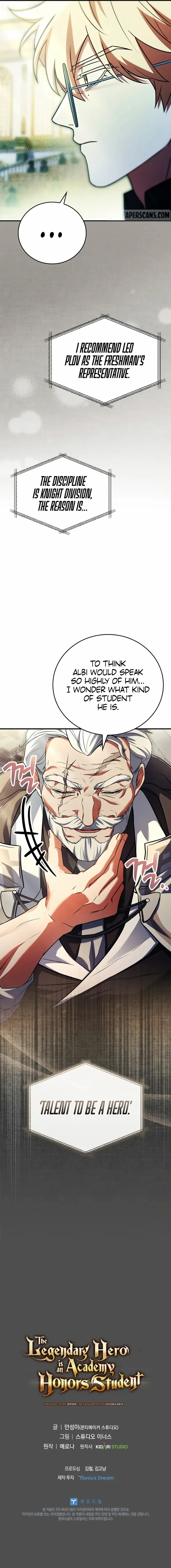 Read The Legendary Hero is an Academy Honors Student Manga Online