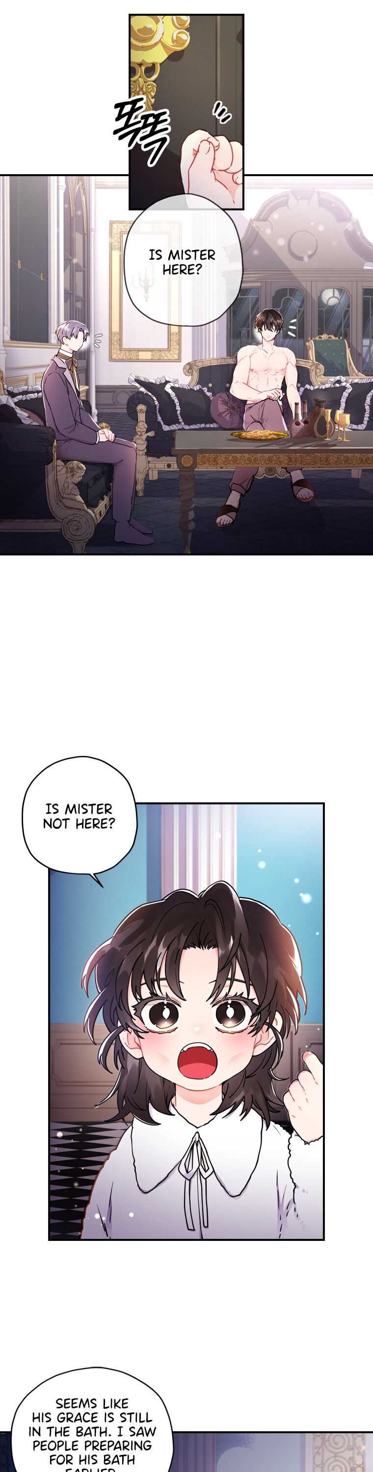 Read The Male Lead's Little Lion Daughter Manga Online