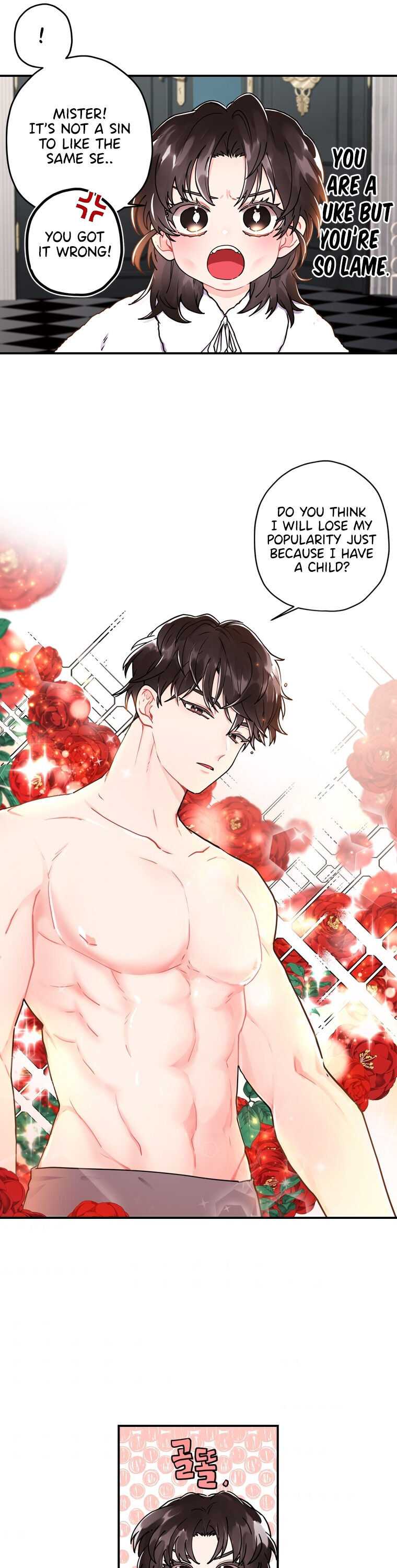 Read The Male Lead's Little Lion Daughter Manga Online