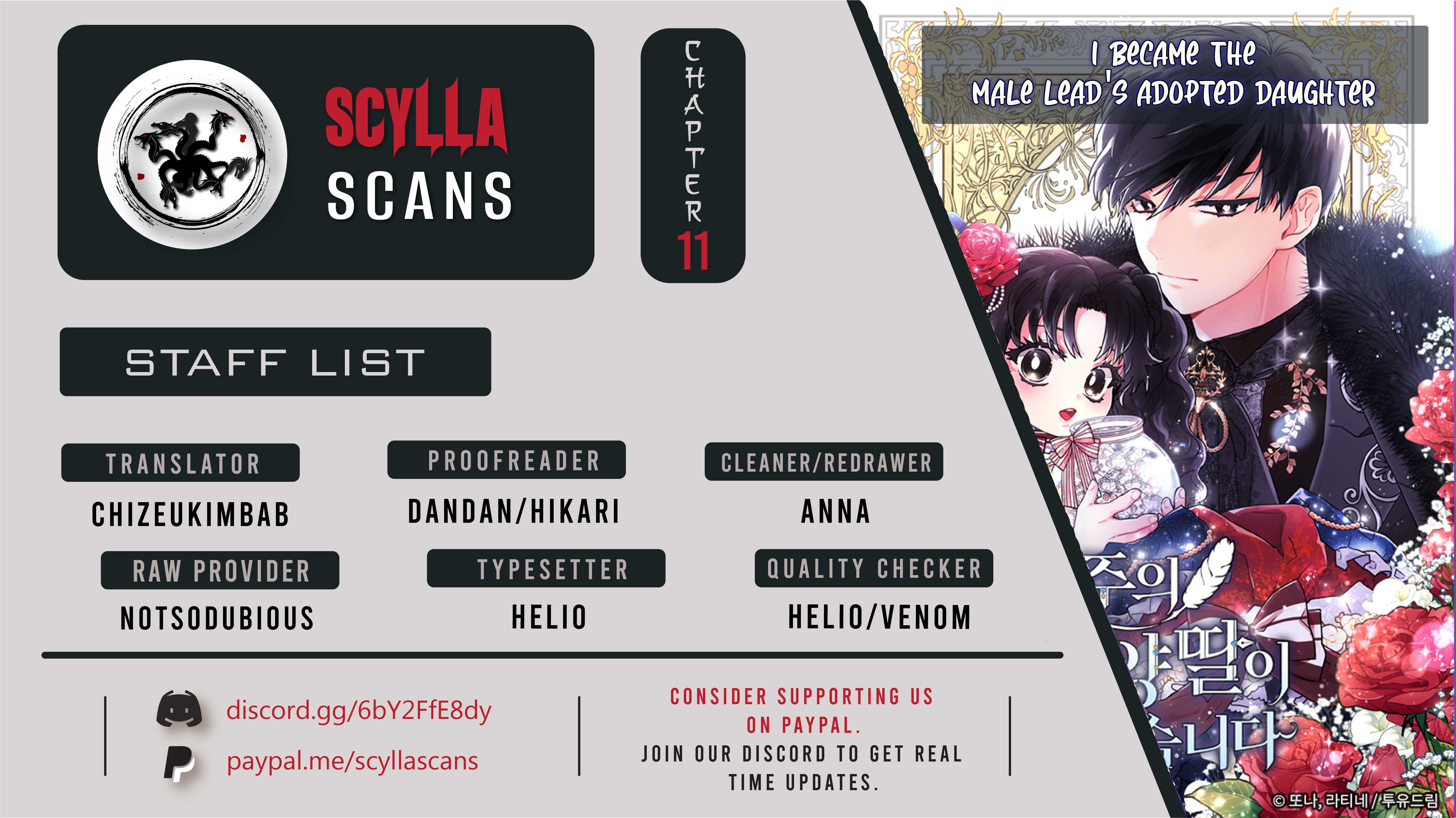 Read The Male Lead's Little Lion Daughter Manga Online