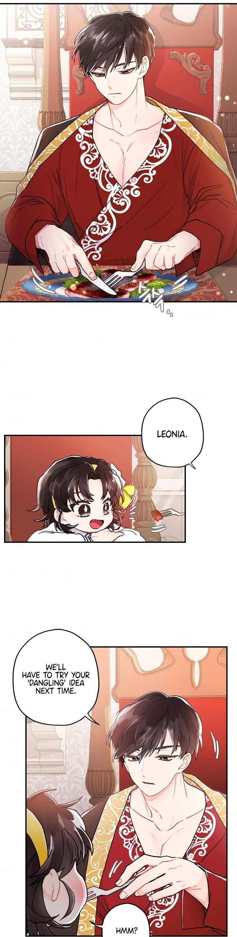 Read The Male Lead's Little Lion Daughter Manga Online