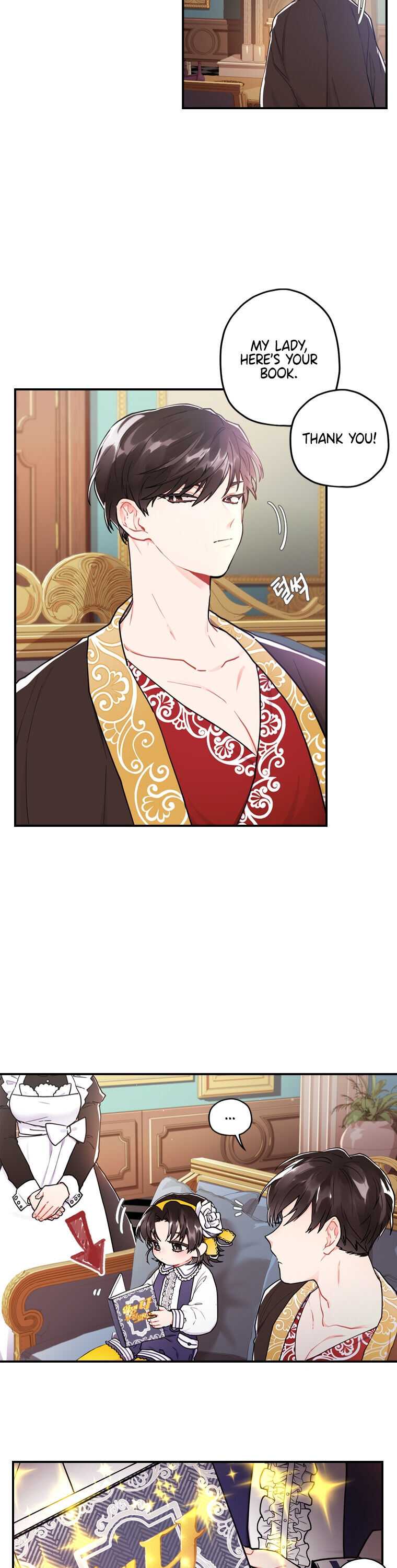 Read The Male Lead's Little Lion Daughter Manga Online