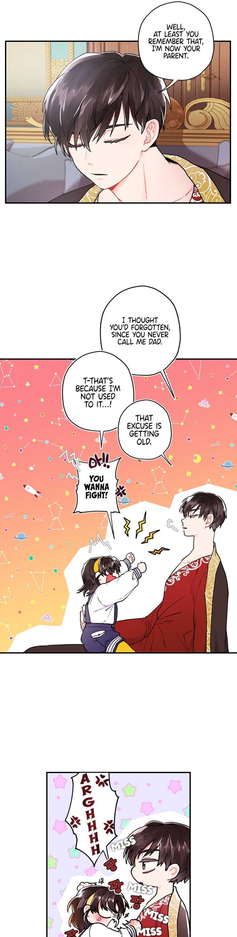 Read The Male Lead's Little Lion Daughter Manga Online