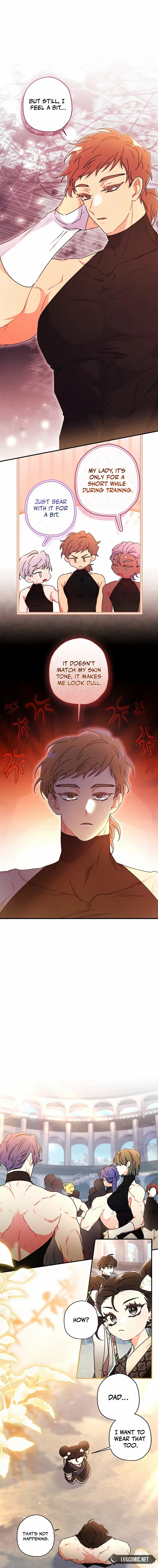 Read The Male Lead's Little Lion Daughter Manga Online