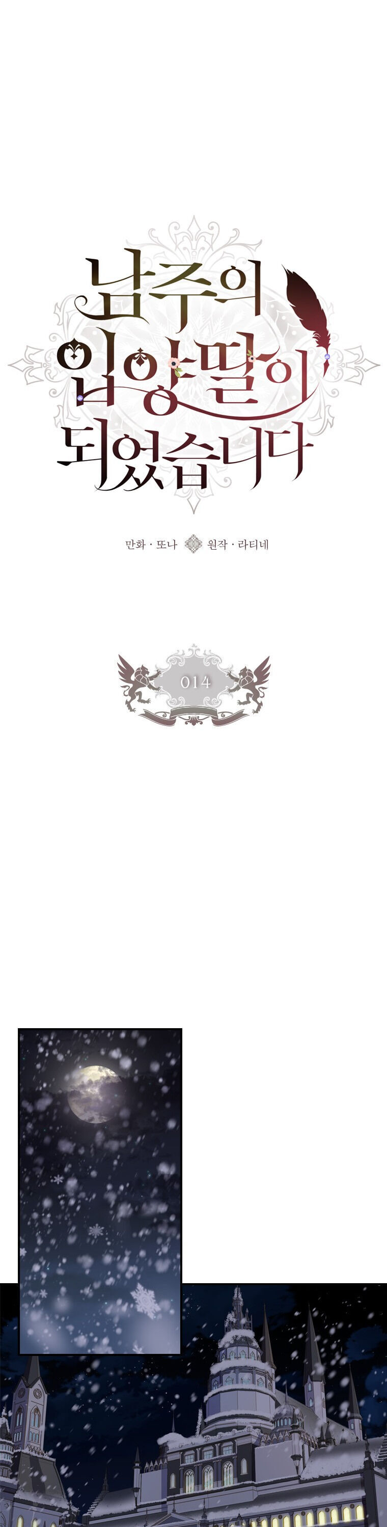 Read The Male Lead's Little Lion Daughter Manga Online