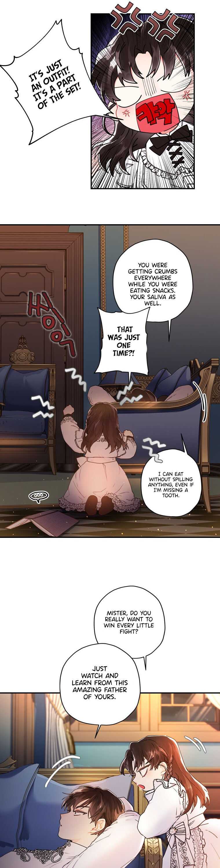 Read The Male Lead's Little Lion Daughter Manga Online