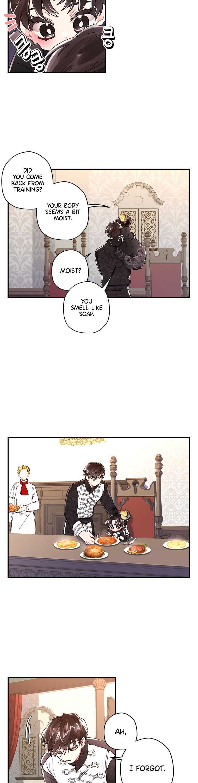 Read The Male Lead's Little Lion Daughter Manga Online