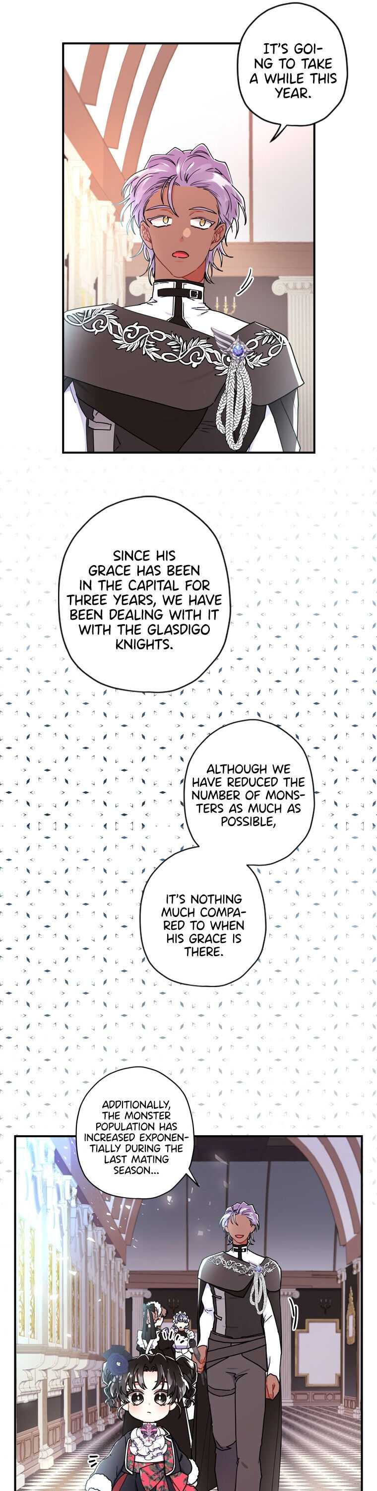 Read The Male Lead's Little Lion Daughter Manga Online