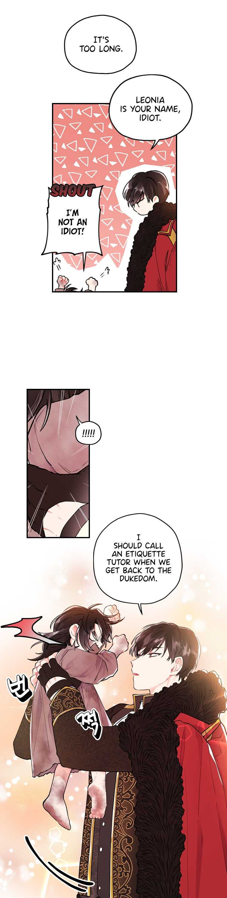 Read The Male Lead's Little Lion Daughter Manga Online