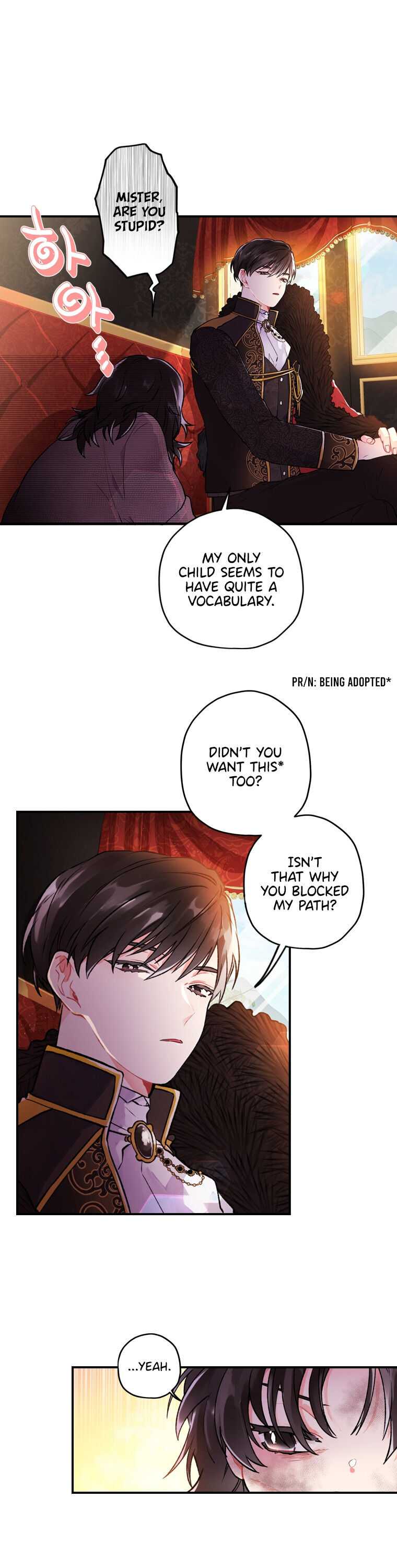 Read The Male Lead's Little Lion Daughter Manga Online