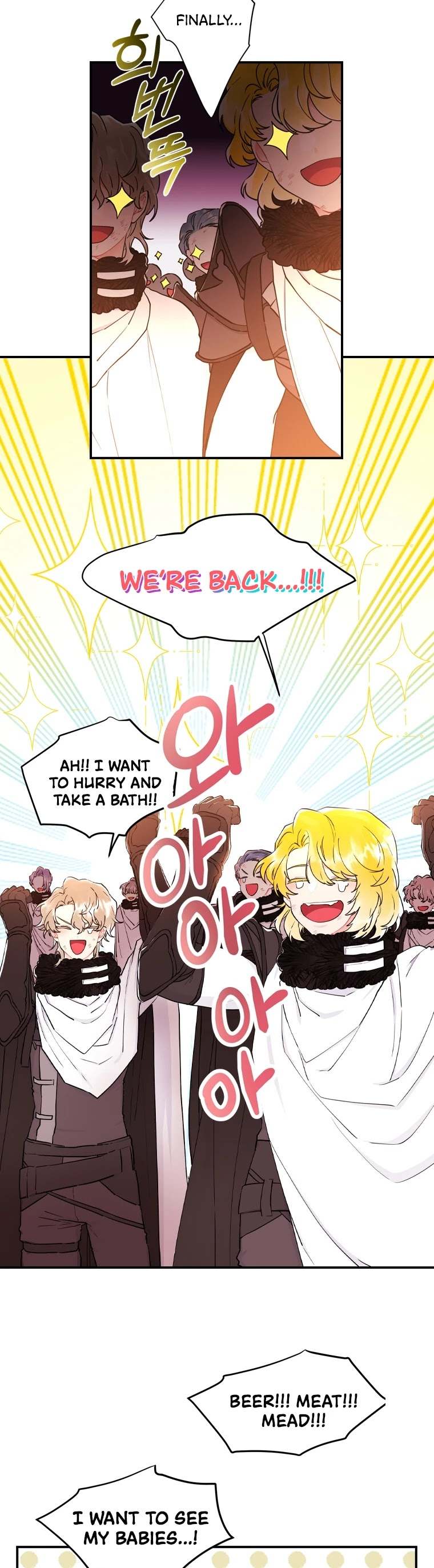 Read The Male Lead's Little Lion Daughter Manga Online