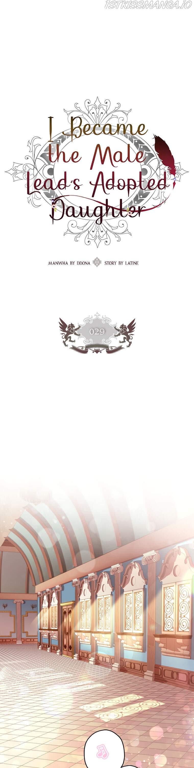 Read The Male Lead's Little Lion Daughter Manga Online