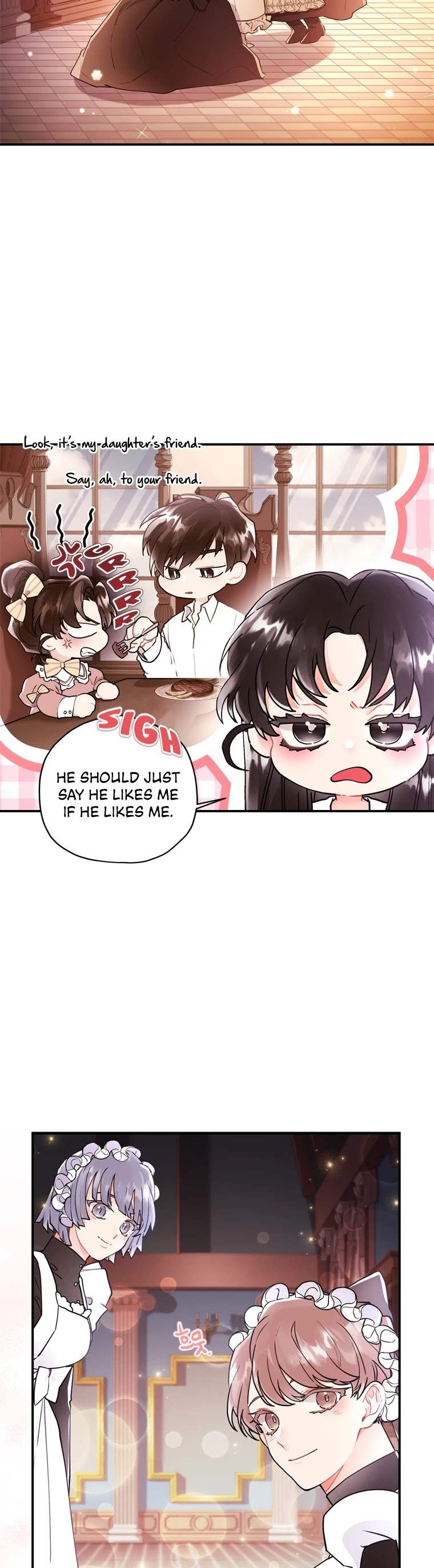 Read The Male Lead's Little Lion Daughter Manga Online