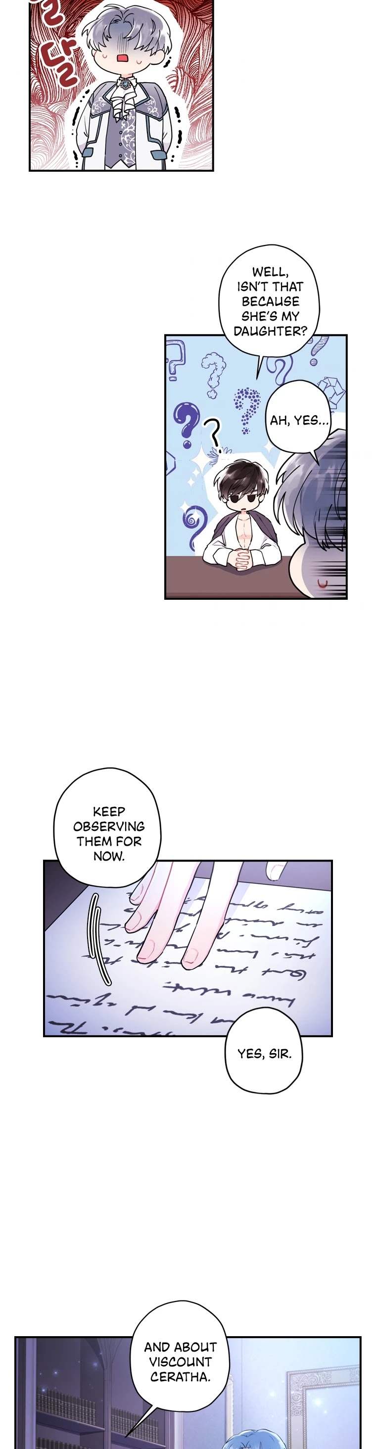 Read The Male Lead's Little Lion Daughter Manga Online