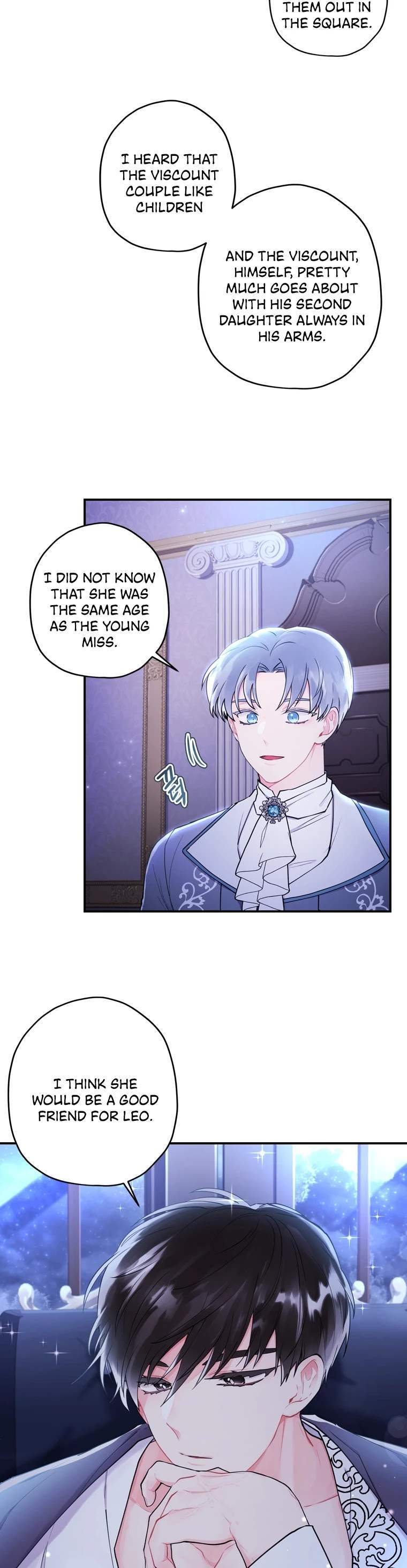 Read The Male Lead's Little Lion Daughter Manga Online