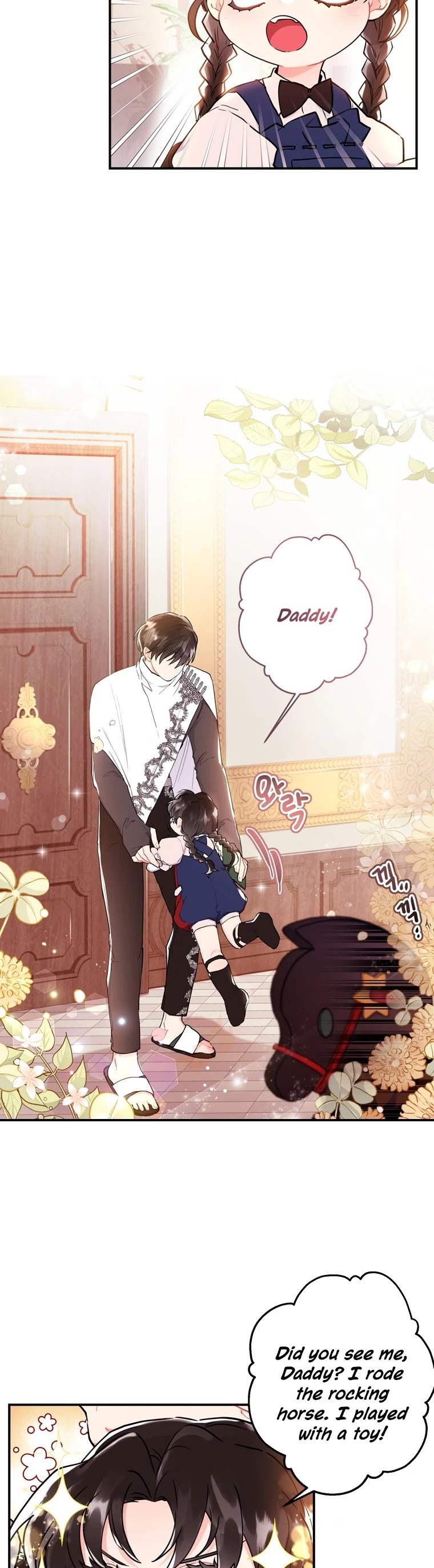 Read The Male Lead's Little Lion Daughter Manga Online