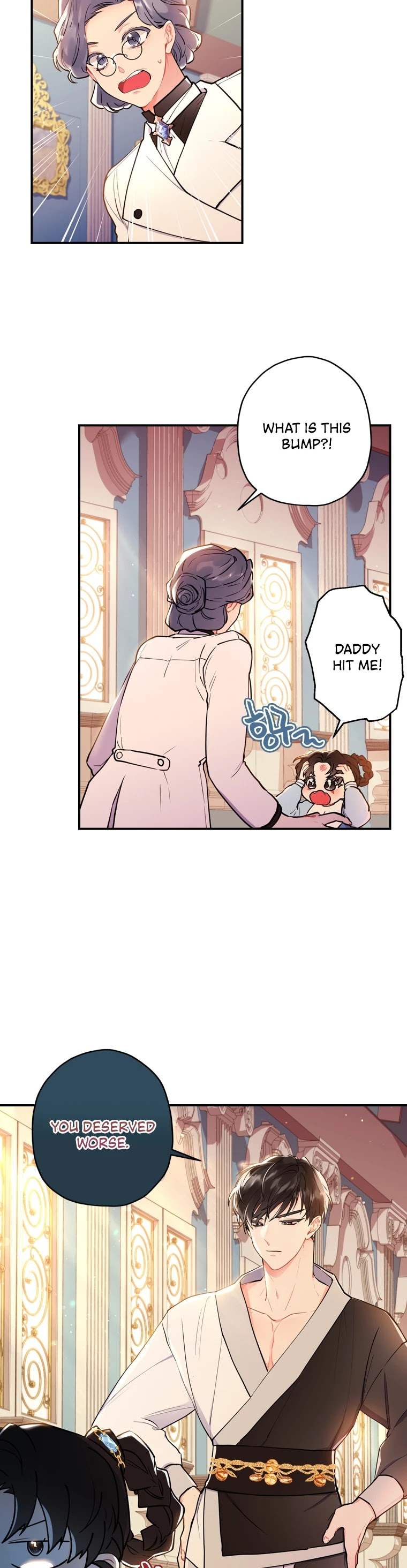 Read The Male Lead's Little Lion Daughter Manga Online